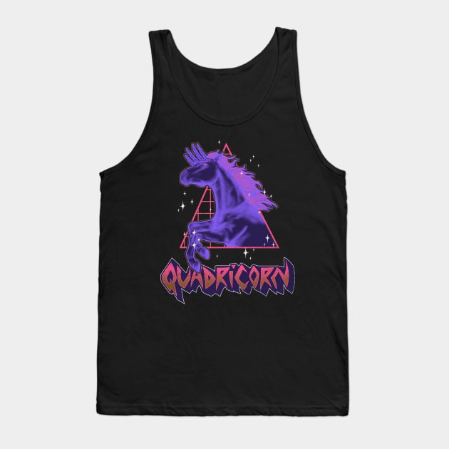 Quadricorn Tank Top by Hillary White Rabbit